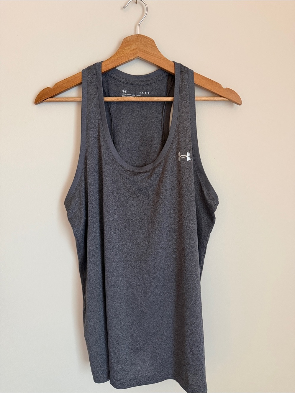 Under Armour Women's Dark Gray Heather Performance Tank